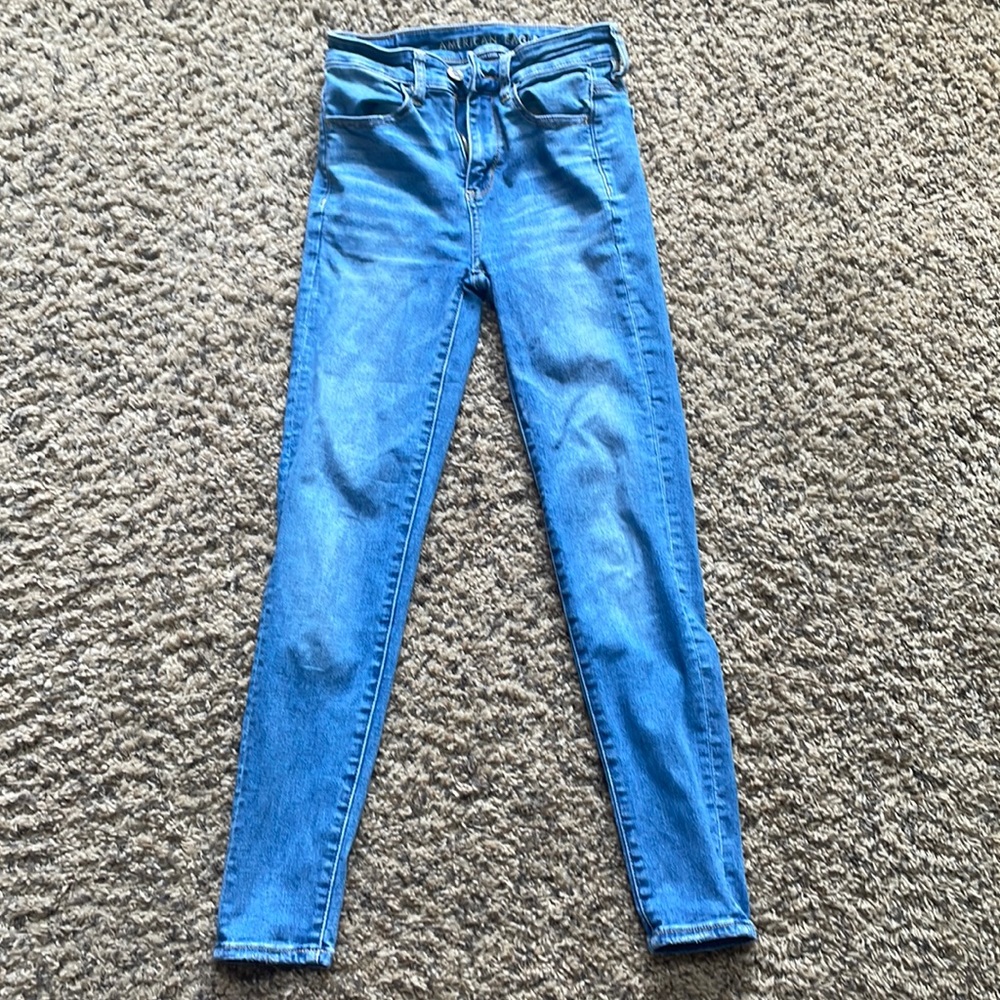 American Eagle high rise jeans